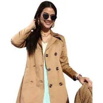 Style Quotient Long Coat with Tie Up Waist For Women 